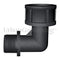 growTOOL PP - 90° Elbow Reducer M-F 3/4" x 1/2"