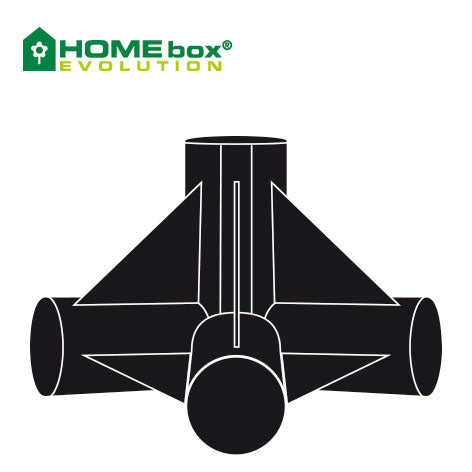 HOMEbox Connector for 16mm poles
